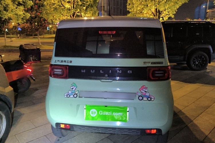 Used Wuling Hongguang MINIEV 2021 Macaron Premium Model – Lithium Iron Phosphate Rear