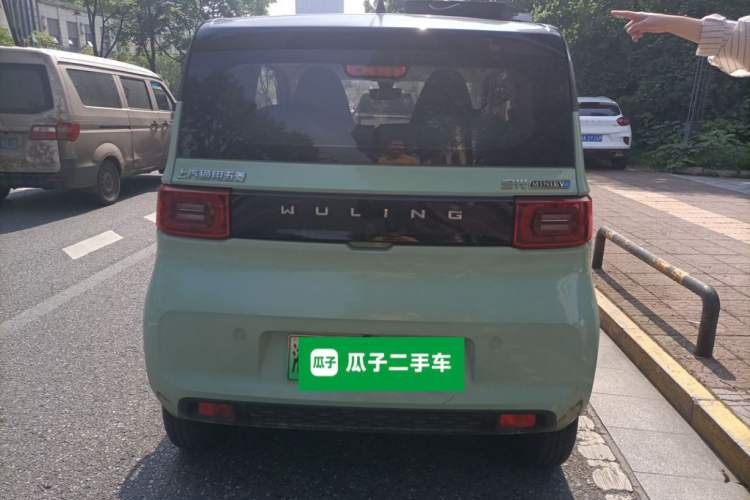 Used Wuling Hongguang MINIEV 2021 Macaron Premium Model – Lithium Iron Phosphate Rear