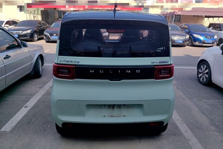 Used Wuling Hongguang MINIEV 2021 Macaron Fashion Model Lithium Iron Phosphate Rear