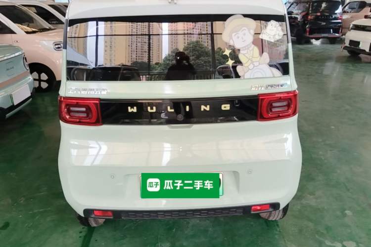 Used Wuling Hongguang MINIEV 2021 Macaron Premium Model – Lithium Iron Phosphate Rear