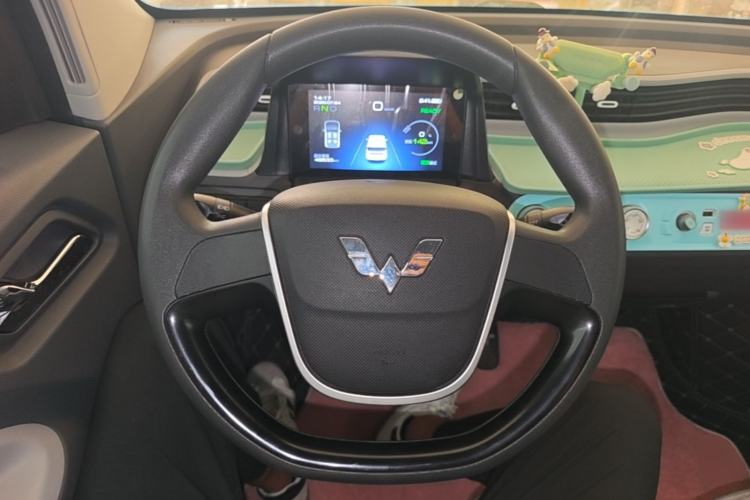 Used Wuling Hongguang MINIEV 2021 Macaron Premium Model – Lithium Iron Phosphate Steering Wheel