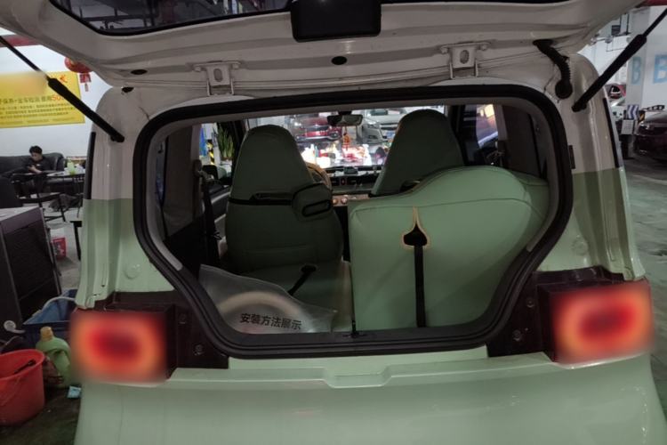 Used Wuling Hongguang MINIEV 2021 Macaron Premium Model – Lithium Iron Phosphate Trunk
