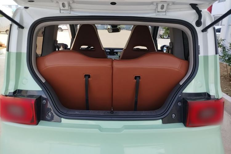 Used Wuling Hongguang MINIEV 2021 Macaron Premium Model – Lithium Iron Phosphate Trunk