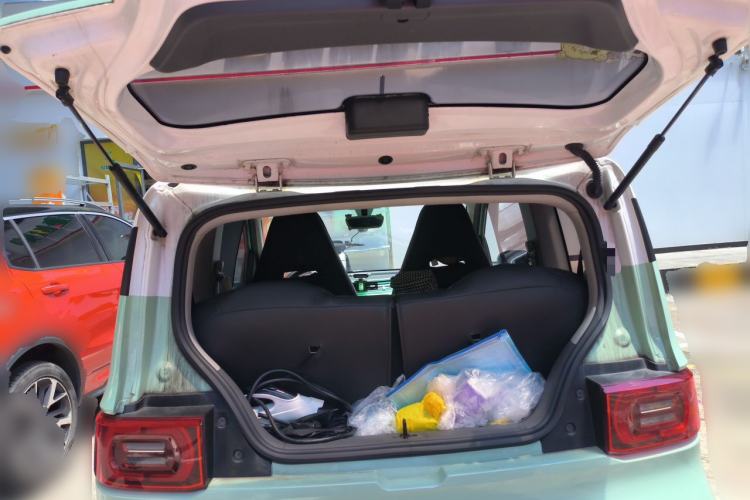 Used Wuling Hongguang MINIEV 2021 Macaron Fashion Model Lithium Iron Phosphate Trunk