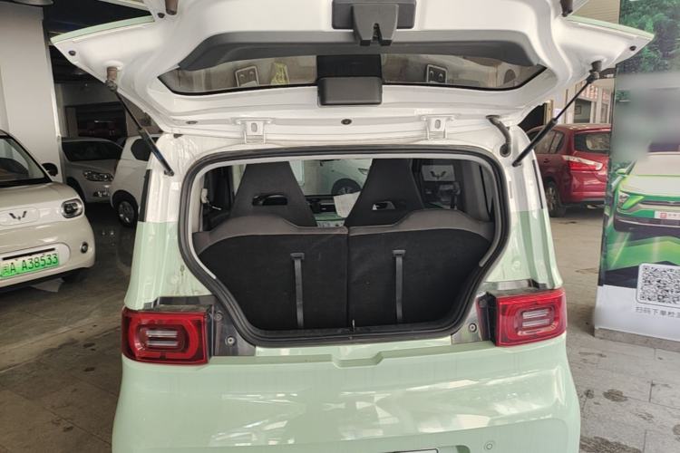 Used Wuling Hongguang MINIEV 2021 Macaron Premium Model – Lithium Iron Phosphate Trunk