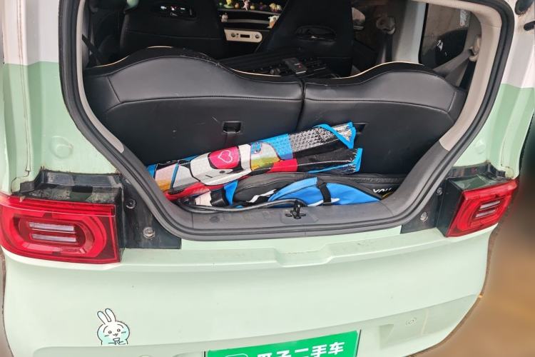 Used Wuling Hongguang MINIEV 2021 Macaron Premium Model – Lithium Iron Phosphate Trunk