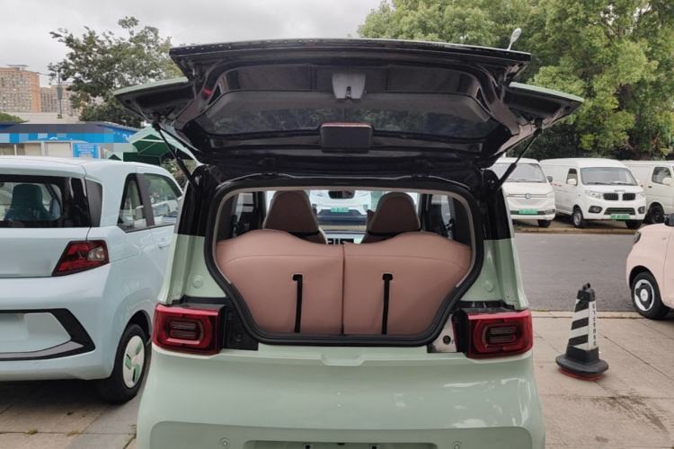 Used Wuling Hongguang MINIEV 2021 Macaron Premium Model – Lithium Iron Phosphate Trunk