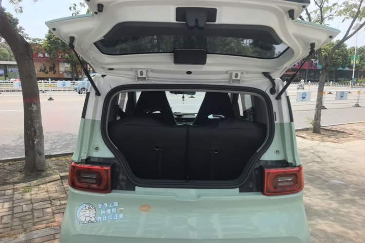 Used Wuling Hongguang MINIEV 2021 Macaron Premium Model – Lithium Iron Phosphate Trunk