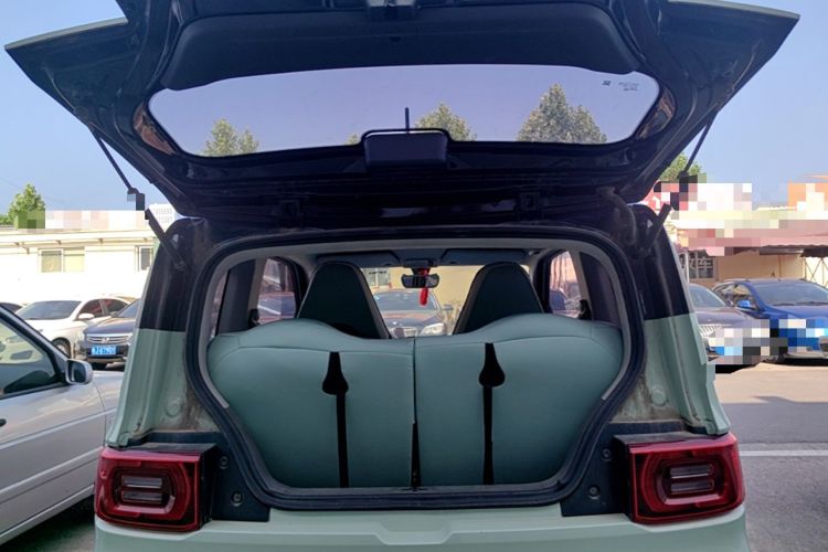 Used Wuling Hongguang MINIEV 2021 Macaron Fashion Model Lithium Iron Phosphate Trunk