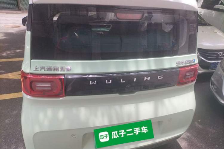 Used Wuling Hongguang MINIEV 2021 Macaron Premium Model – Lithium Iron Phosphate Trunk
