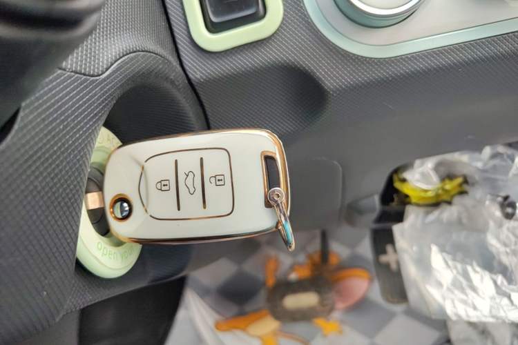 Used Wuling Hongguang MINIEV 2021 Macaron Fashion Model Lithium Iron Phosphate Vehicle Key