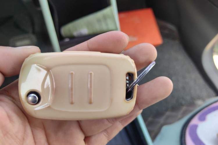 Used Wuling Hongguang MINIEV 2021 Macaron Fashion Edition Lithium-Ion Battery Vehicle Key