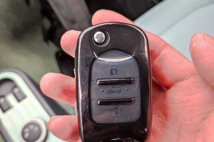 Used Wuling Hongguang MINIEV 2021 Macaron Sandwich Model 120 km Lithium Iron Phosphate Vehicle Key
