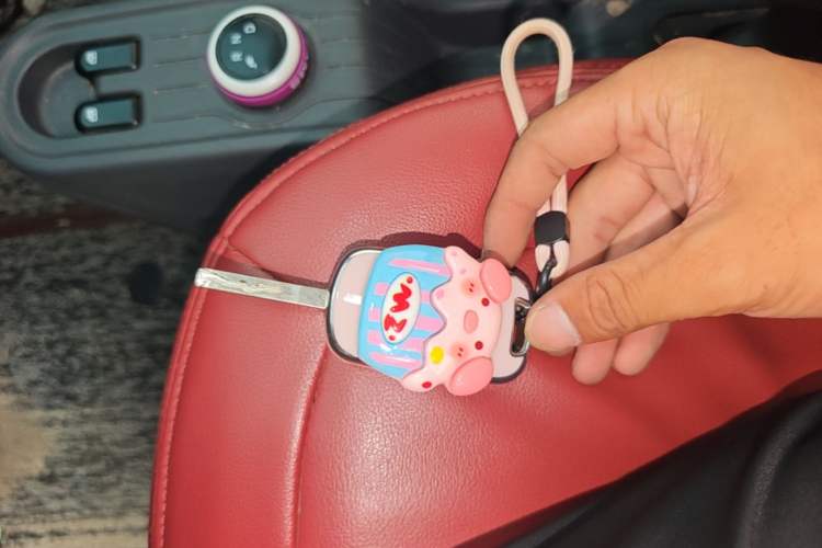 Used Wuling Hongguang MINIEV 2021 Macaron Fashion Edition Lithium-Ion Battery Vehicle Key