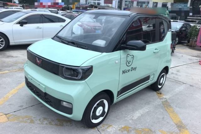 Used Wuling Hongguang MINIEV 2021 Macaron Fashion Model Lithium Iron Phosphate