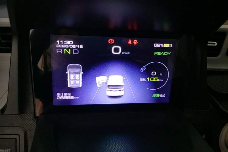 Used Wuling Hongguang MINIEV 2021 Macaron Premium Model – Lithium Iron Phosphate Instrument Cluster
