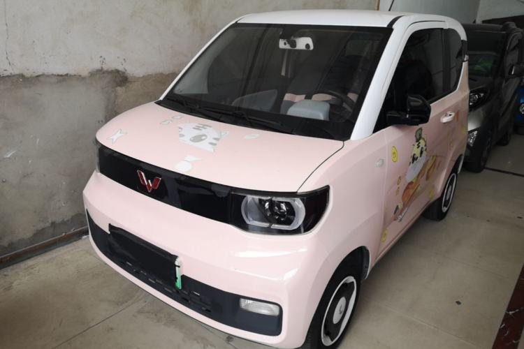Used Wuling Hongguang MINIEV 2021 Macaron Fashion Model Lithium Iron Phosphate Guazi used car, China used car export, Used car for sale, Used Wuling cars, Cheapest cars for sale, Electric vehicle, New energy car