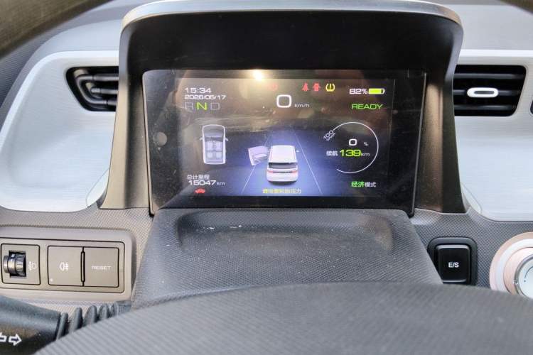 Used Wuling Hongguang MINIEV 2021 Macaron Premium Model – Lithium Iron Phosphate Odometer Close Up