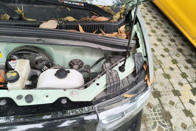 Used Wuling Hongguang MINIEV 2021 Macaron Fashion Edition Lithium-Ion Battery Engine Bay Left