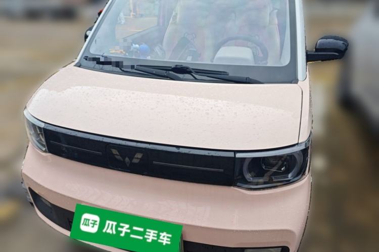 Used Wuling Hongguang MINIEV 2021 Macaron Sandwich Model 120 km Lithium Iron Phosphate Front