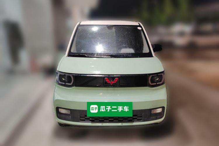 Used Wuling Hongguang MINIEV 2021 Macaron Fashion Model Lithium Iron Phosphate Front