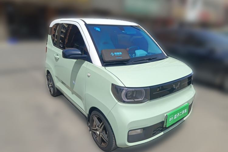 Used Wuling Hongguang MINIEV 2021 Macaron Premium Model – Lithium Iron Phosphate Front Right 45 Deg