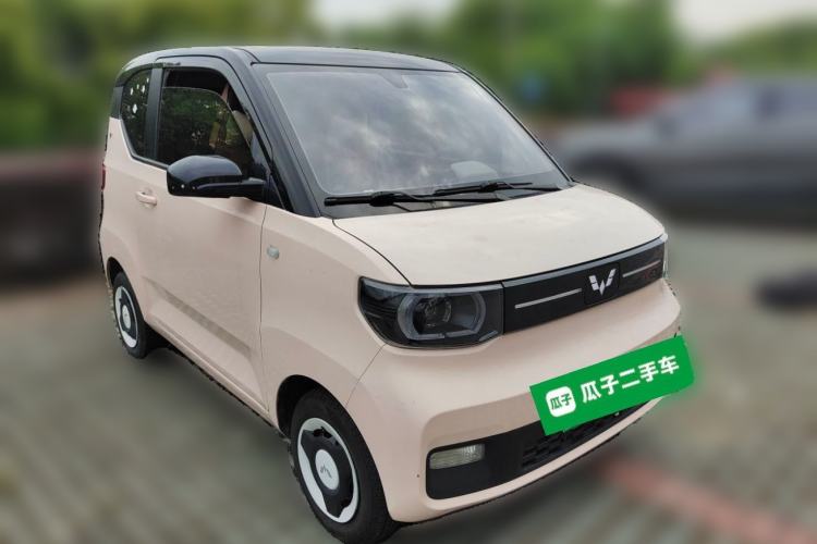 Used Wuling Hongguang MINIEV 2021 Macaron Premium Model – Lithium Iron Phosphate Front Right 45 Deg