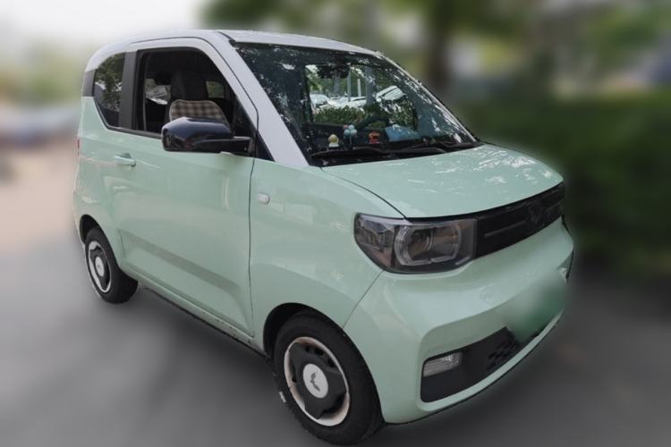 Used Wuling Hongguang MINIEV 2021 Macaron Premium Model – Lithium Iron Phosphate Front Right 45 Deg