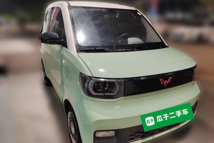 Used Wuling Hongguang MINIEV 2021 Macaron Fashion Model Lithium Iron Phosphate Front Right 45 Deg