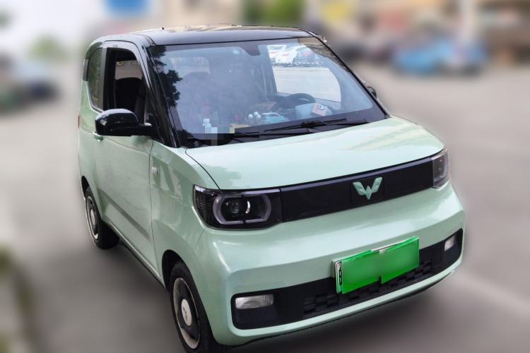 Used Wuling Hongguang MINIEV 2021 Macaron Premium Model – Lithium Iron Phosphate Front Right 45 Deg