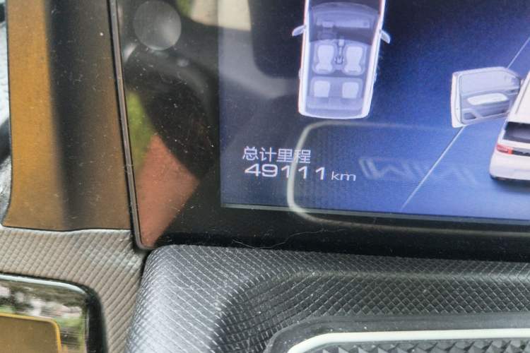 Used Wuling Hongguang MINIEV 2021 Macaron Fashion Edition Lithium-Ion Battery Odometer Close Up