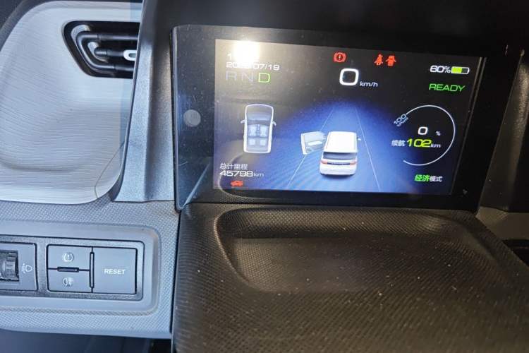 Used Wuling Hongguang MINIEV 2021 Macaron Premium Model – Lithium Iron Phosphate Odometer Close Up