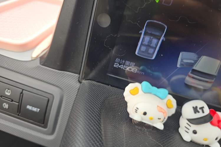 Used Wuling Hongguang MINIEV 2021 Macaron Fashion Model Lithium Iron Phosphate Odometer Close Up