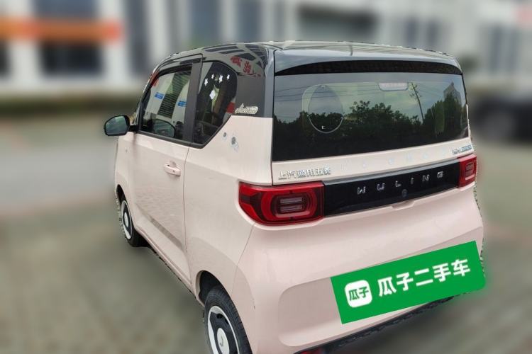 Used Wuling Hongguang MINIEV 2021 Macaron Premium Model – Lithium Iron Phosphate Rear Left 45 Deg