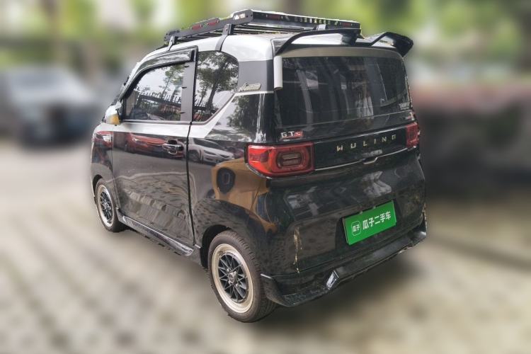 Used Wuling Hongguang MINIEV 2021 Macaron Fashion Edition Lithium-Ion Battery Rear Left 45 Deg