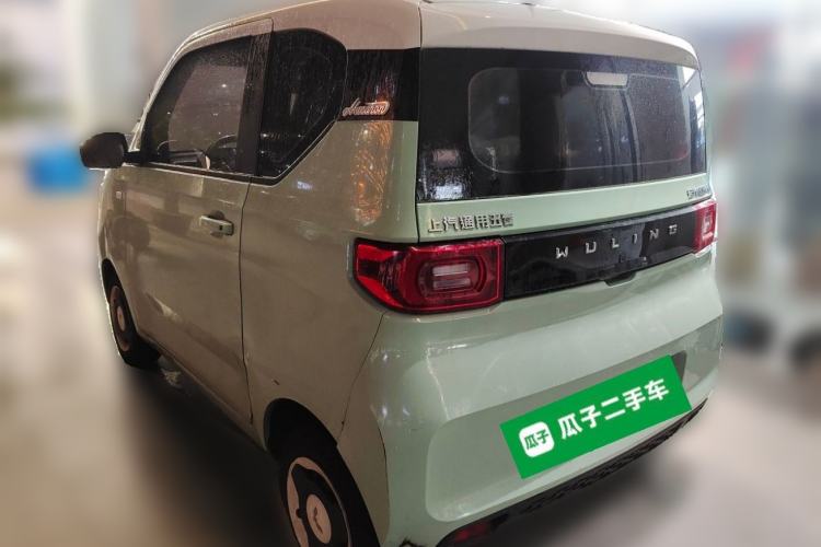 Used Wuling Hongguang MINIEV 2021 Macaron Fashion Model Lithium Iron Phosphate Rear Left 45 Deg