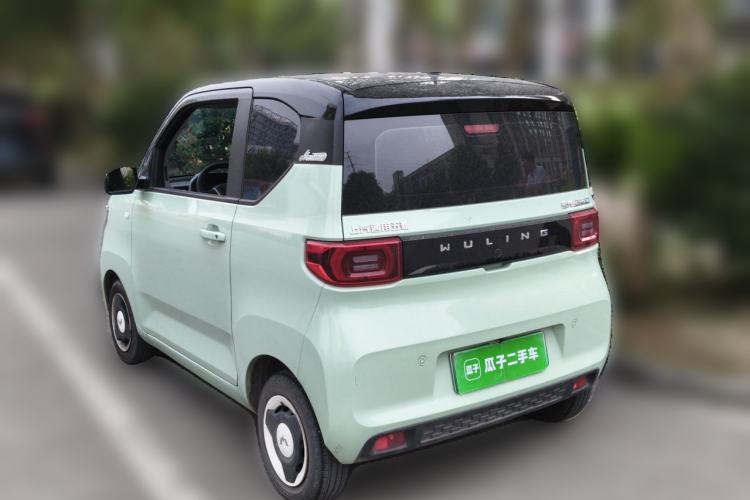 Used Wuling Hongguang MINIEV 2021 Macaron Premium Model – Lithium Iron Phosphate Rear Left 45 Deg