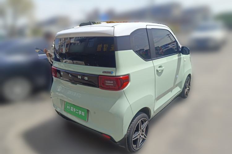 Used Wuling Hongguang MINIEV 2021 Macaron Premium Model – Lithium Iron Phosphate Rear Right 45 Deg