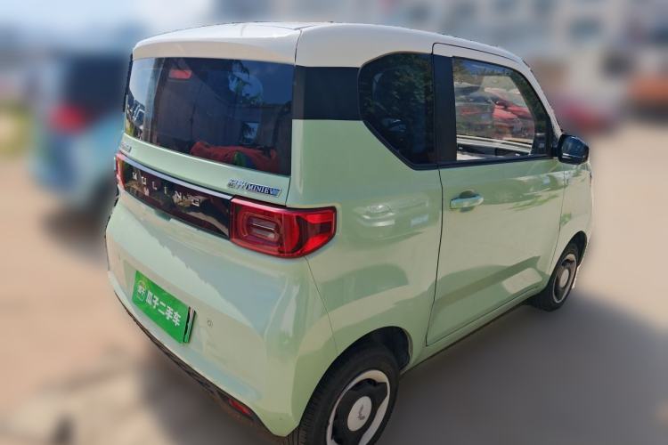 Used Wuling Hongguang MINIEV 2021 Macaron Fashion Model Lithium Iron Phosphate Rear Right 45 Deg