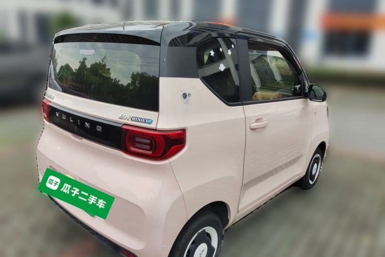 Used Wuling Hongguang MINIEV 2021 Macaron Premium Model – Lithium Iron Phosphate Rear Right 45 Deg