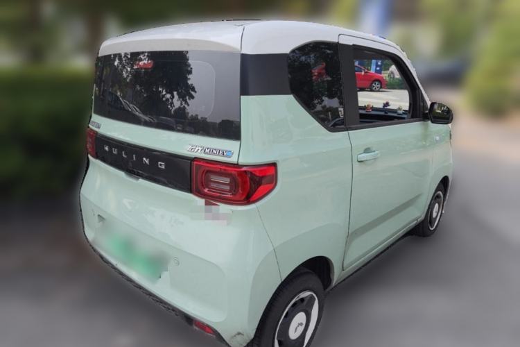 Used Wuling Hongguang MINIEV 2021 Macaron Premium Model – Lithium Iron Phosphate Rear Right 45 Deg