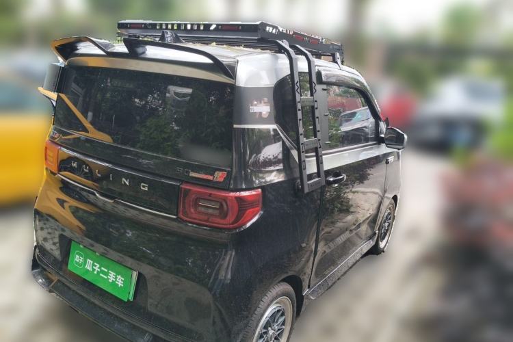 Used Wuling Hongguang MINIEV 2021 Macaron Fashion Edition Lithium-Ion Battery Rear Right 45 Deg