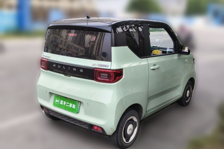 Used Wuling Hongguang MINIEV 2021 Macaron Premium Model – Lithium Iron Phosphate Rear Right 45 Deg