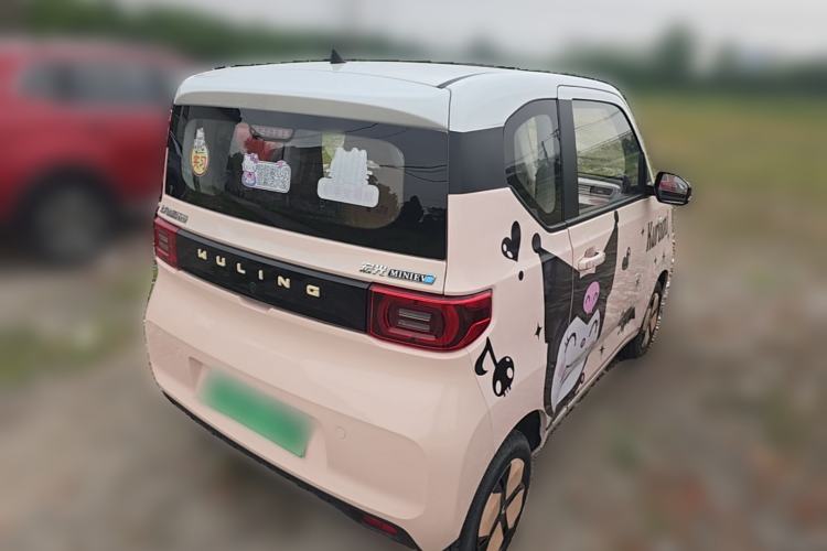 Used Wuling Hongguang MINIEV 2021 Macaron Fashion Model Lithium Iron Phosphate Rear Right 45 Deg