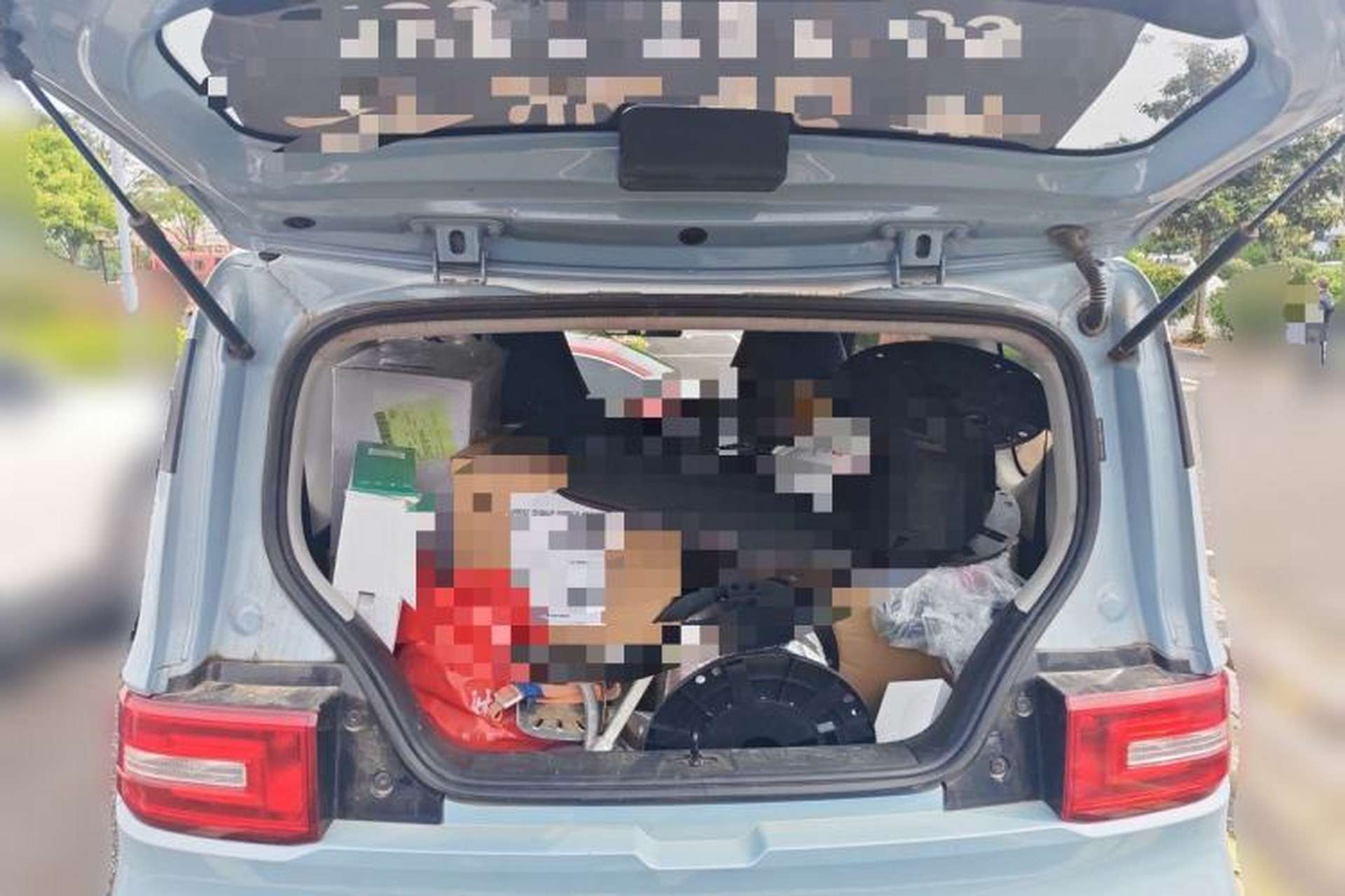 Used Wuling Hongguang MINIEV 2021 Macaron Fashion Edition Lithium-Ion Battery Trunk