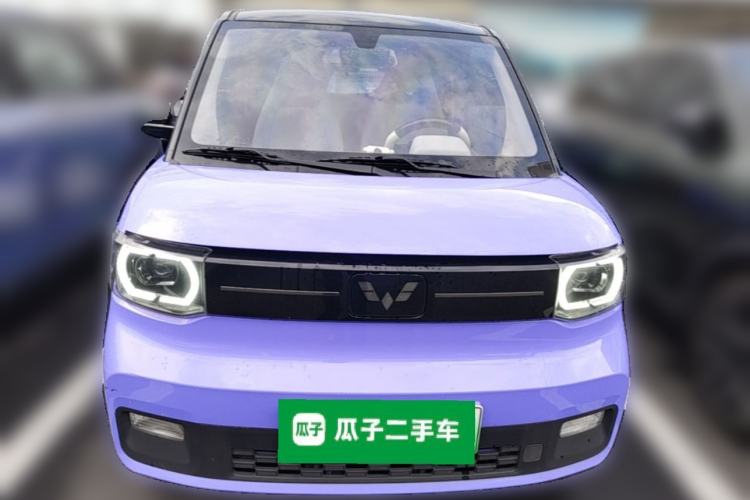 Used Wuling Hongguang MINIEV 2021 Macaron Sandwich Model 120 km Lithium Iron Phosphate Front