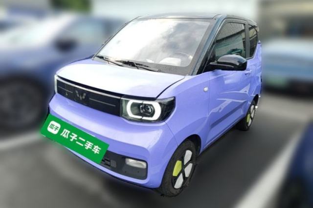 Used Wuling Hongguang MINIEV 2021 Macaron Sandwich Model 120 km Lithium Iron Phosphate