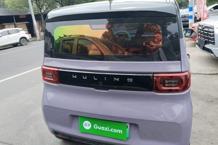 Used Wuling Hongguang MINIEV 2021 Macaron Premium Model – Lithium Iron Phosphate Rear