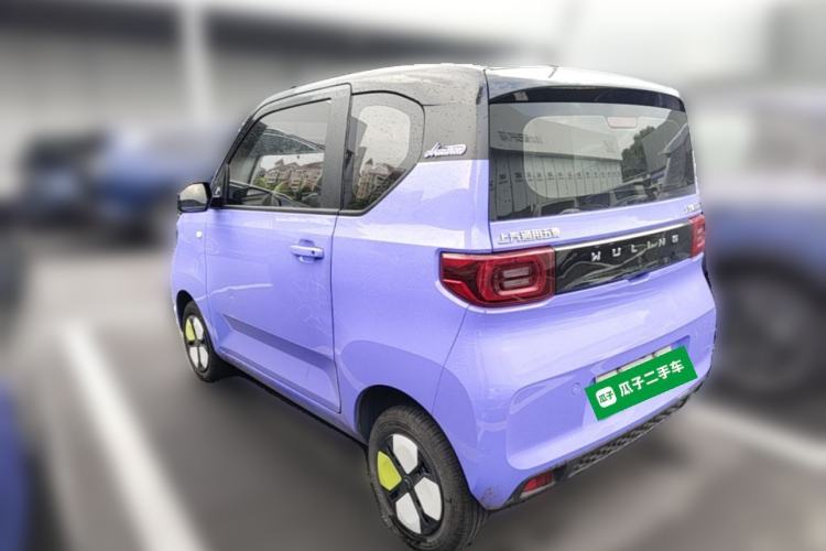 Used Wuling Hongguang MINIEV 2021 Macaron Sandwich Model 120 km Lithium Iron Phosphate Rear Left 45 Deg