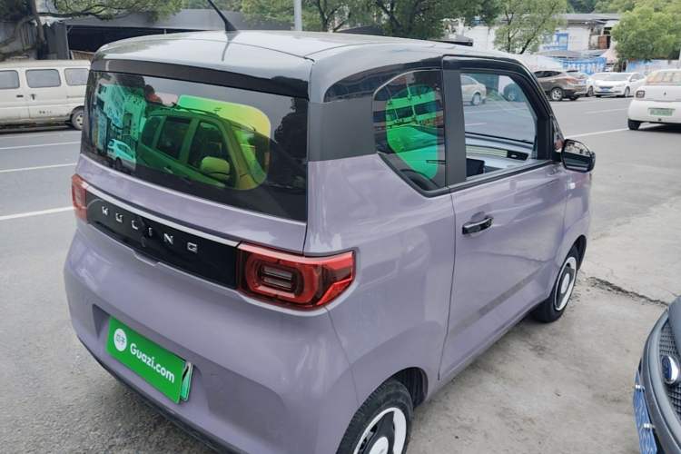 Used Wuling Hongguang MINIEV 2021 Macaron Premium Model – Lithium Iron Phosphate Rear Right 45 Deg